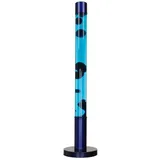 Licht-Erlebnisse Lavalampe ALAN, XXL Retro Lampe Blau Zylinder Stehleuchte Wohnzimmer Jugendzimmer blau|bunt|lila