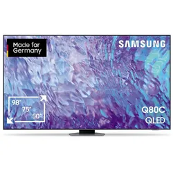 Samsung GQ98Q80CAT + Samsung S24 FE (128GB) (von Samsung nach Registrierung) LCD, 98, 247, Ultra HD