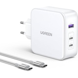 Ugreen Nexode 140W GaN USB-C Wall Charger 3-Ports + USB-C Cable weiß (15339)