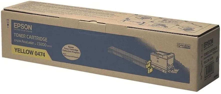 Original Epson Toner C13S050474 gelb für AcuLaser C9200 oV