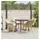 vidaXL Garten Essgruppe 5-tlg. Beige