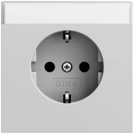 Gira Schuko-Steckdose Unterputz 1-fach Grau 1 St.