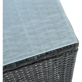 Estexo Rattan Lounge Sitzgruppe Loungeset grau