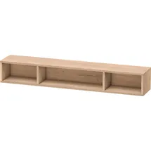Duravit Regalelement L-Cube 80x14cm, Ei marm., 3 Fächer, horizontal