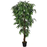 VidaXL Mangobaum Künstlich 450 Blätter 120 cm Grün