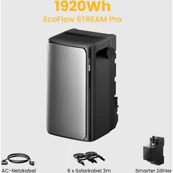 EcoFlow Stream Ultra All-in-One Speicher für Balkonkraftwerke |Vorverkauf