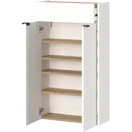 Germania Ameca 100 x 80 x 35 cm weiß / weiß