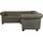 Home Affaire Chesterfield-Sofa HOME AFFAIRE "Rysum L-Form", grau (stone), B:264cm H:72cm T:210cm, Luxus-Microfaser Lederoptik (100% Polyester);Kunstleder, Sofas, Chesterfield-Optik, langer Schenkel links oder rechts