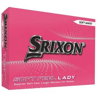 Srixon Soft Feel Lady - 12er Pack, weiss