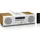 Lenco MC-375WHWD (Bluetooth, CD Player, 2x 20 W), Stereoanlage, Braun, Weiss