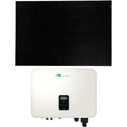 a-TroniX 10kWp Glas 0% MwSt §12 III UstG Glas PV-Anlage ohne Speicher mit a-Tron...