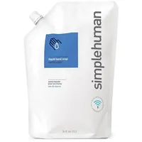 Simplehuman 1L Flüssigseife Nachfüllpackung, Quellwasser
