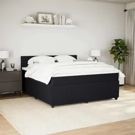 vidaXL Boxspringbett 180 x 200 cm Schwarz