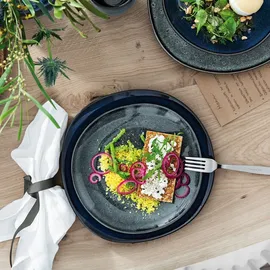 Villeroy & Boch Frühstücksteller Lave ø 23 cm 6er Set grau