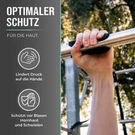 PULLUP & DIP Griffpolster Schwarz