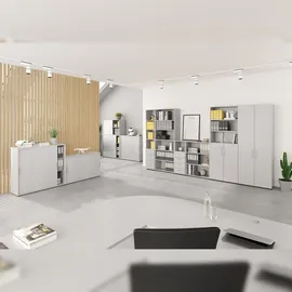 bümö Aktenregal 80 x 0 x 0 cm Braun