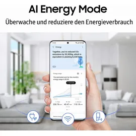 Samsung RS8000 RS6GA854CB1/EG Side-by-Side (635 l, 1780 mm hoch, Schwarz)