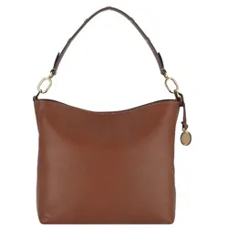Fossil Jessie Schultertasche Leder 28 cm  braun