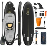 HOMALL Inflatable SUP-Board Aufblasbares Stand Up Paddle Board mit Halter, Sitz und Fußband, 320cm SUP-Board Set mit Action-Cam Halterung, Bis 130kg