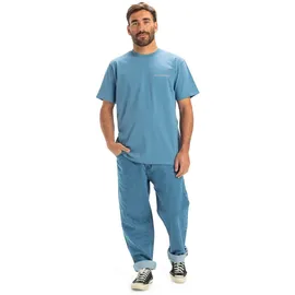 QUIKSILVER Regular-fit-Jeans "Baggy Nineties Wash", Herren, Gr. 31SM, blau (ashley blau), 100% Baumwolle, Jeans