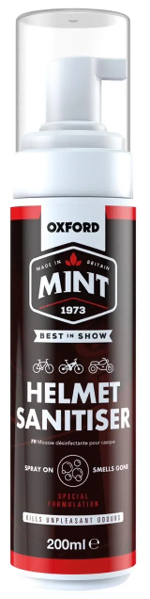 Oxford Mint Desinfektionsschaum Helm 200ml