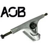 AOB Skateboard AOB Longboard Drop Achse 180mm 48° Stone Grind Silber
