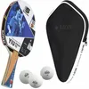 Sunflex Tischtennisschläger TEAM YIU KWAN TO + Hülle + 3x SX+ Tischtennisbälle bunt No Size