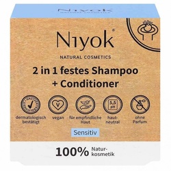 Niyok 2in1 festes Shampoo & Conditioner Sensitiv