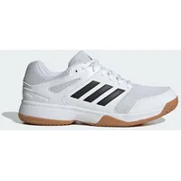 Adidas Herren Speedcourt IN Schuh WEISS|SCHWARZ|braun 38