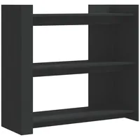 VidaXL Konsolentisch Schwarz 100x35x90 cm Holzwerkstoff