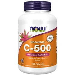 Vitamin C 500 mg 100 Kaudabletten Kirsche Geschmack