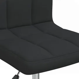 vidaXL Bürostuhl Stoff Schwarz