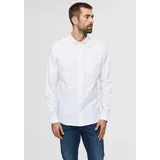 Selected Langarmhemd Regular Fit Weiß XXL