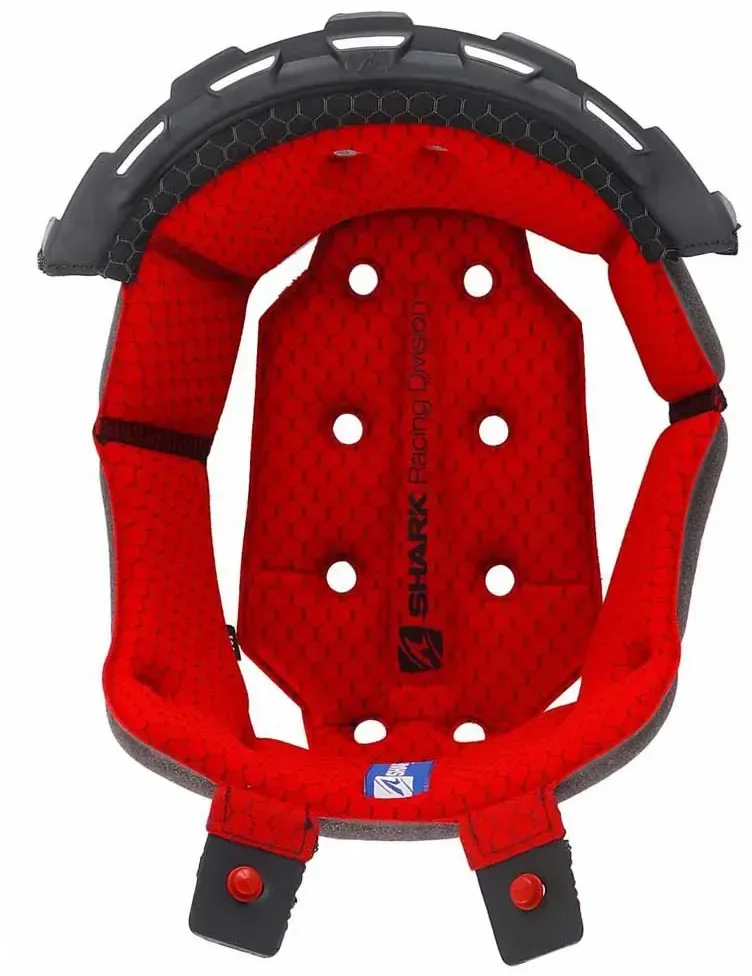 Shark Race R Pro Gp Fabric Cap V1.8 Innenpolsterung - Red - L