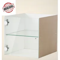 IKEA KALLAX Vitrinentüreinsatz 33 x 33 cm Weiß