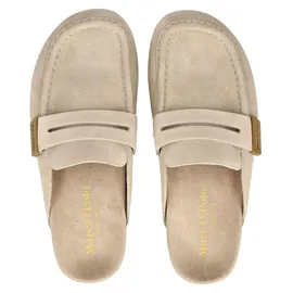 Marc O'Polo Marc O’ Polo Pantoletten Pantoletten Veloursleder - beige, 40