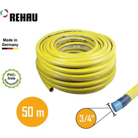 Rehau Quattroflex Gartenschlauch 50 m gelb