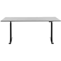 TOPSTAR Büroschreibtisch E-Table grau / Schwarz
