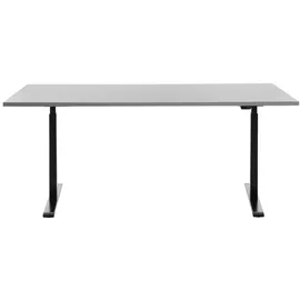 TOPSTAR Büroschreibtisch E-Table grau / Schwarz
