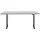 TOPSTAR Büroschreibtisch E-Table grau / Schwarz