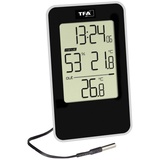 TFA Thermometer 30.5048.01, innen / außen, digital, mit Hygrometer, mit Messfühler