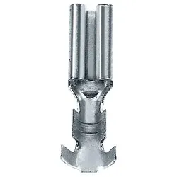 Siemens 3SB29088AE Steckhülse für Flachstecker, 2, 8x0, 8mm, Rastfeder zum Einrasten  - 10 Stück