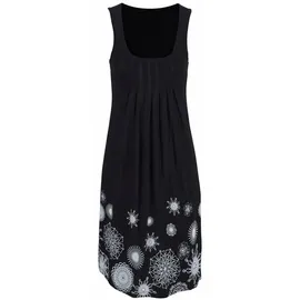 Beachtime Strandkleid Schwarz/Weiß 50