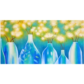MCW Ölgemälde Vasen Handgemalt
