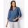 Classic Basics Schlupfbluse Blau 40