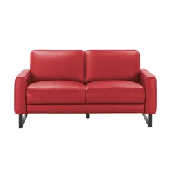 Einzelsofa  RW-Select ¦ rot ¦ Maße (cm): B: 188 H: 94 T: 77