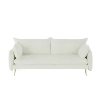 Sofa.de Big Sofa Edesia ¦ weiß ¦ Maße (cm): B: 215 H: 80 T: 100