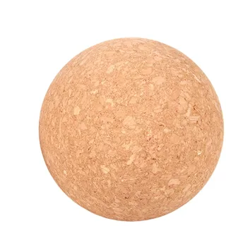 Yoga Ball - Kork -Rollenwerkzeug, Muskelreliefkugel | Deep Tissue Massage -Gerät, leichte Recovery -Geräte, Therapys Massagebast