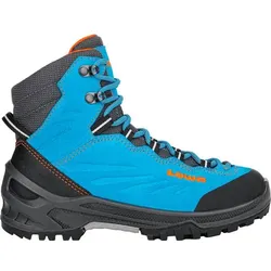 LOWA Kinder Multifunktionsstiefel CADIN GTX MID, TUERKIS/FLAME, 36