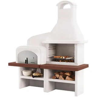 Palazzetti Grado 2 - Grillkamin mit Pizzaofen